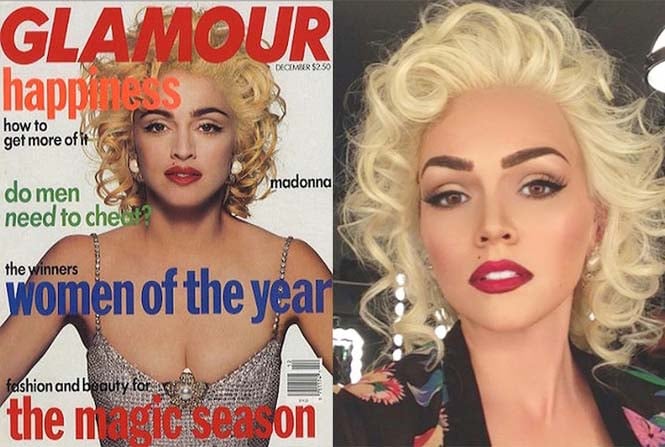 Make-up artist του Hollywood μεταμορφώνεται σε διάσημα πρόσωπα (15)