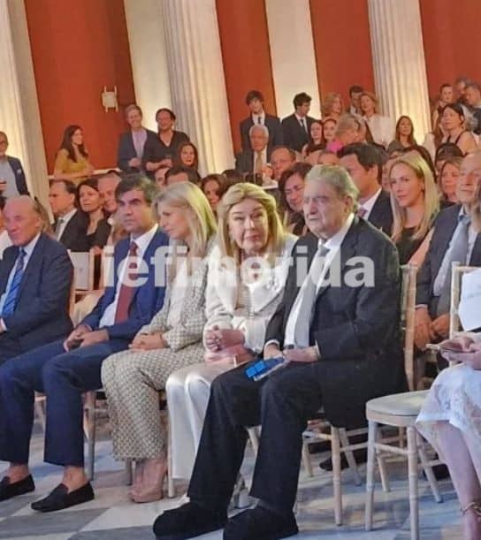 Η τελευταία εμφάνιση της Μαριάννας Βαρδινογιάννη στο πλευρό του συζύγου της, Βαρδή!