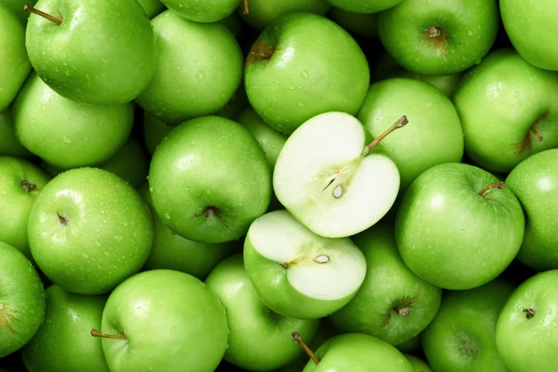 green apples