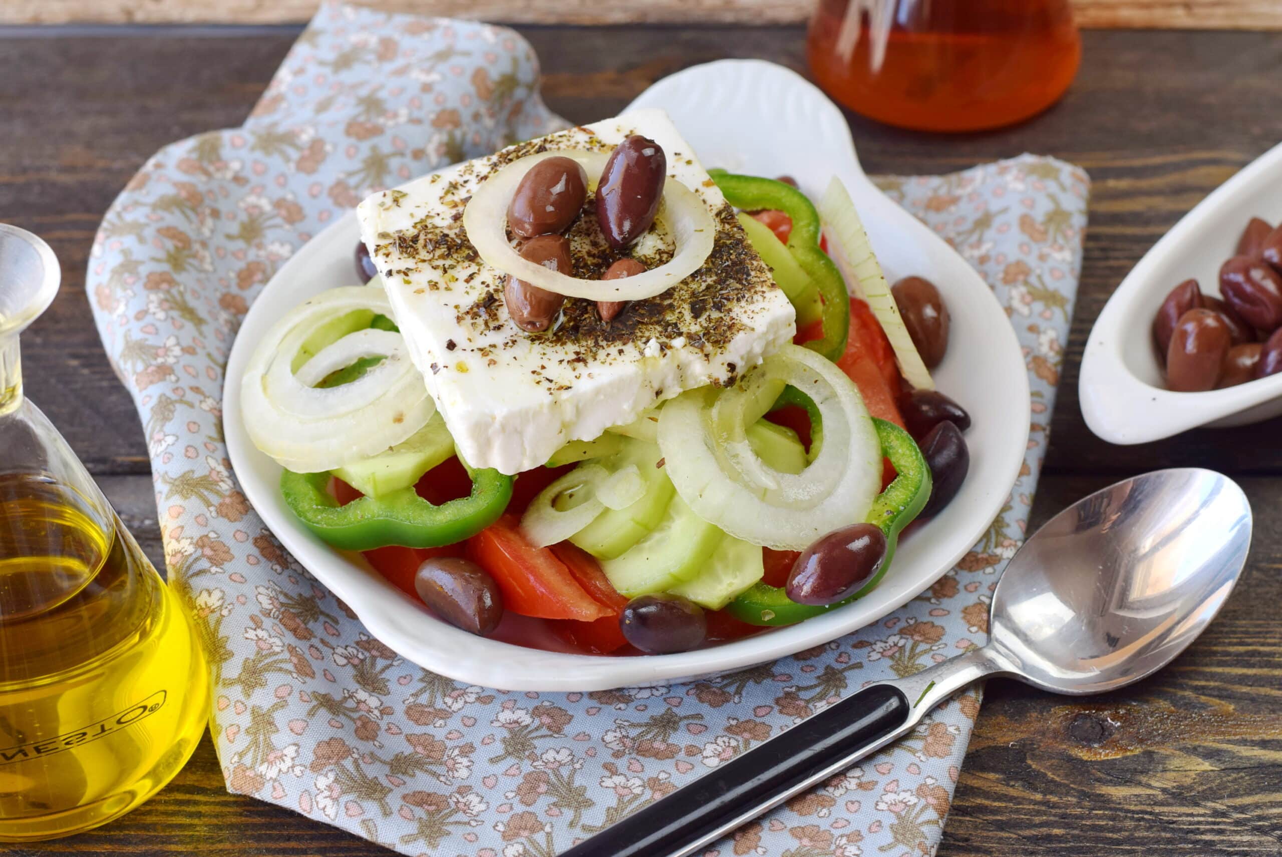 horiatiki salade ou salade grecque scaled 1