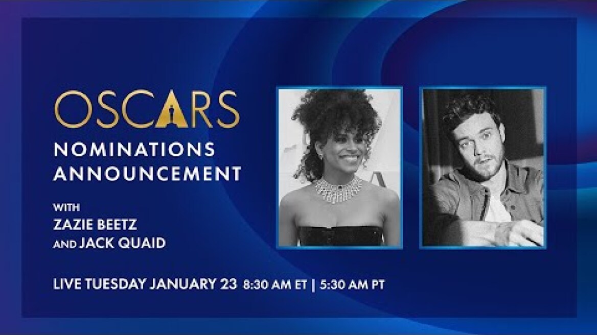 96th Oscars Nominations Announcement Hosted by Zazie Beetz and Jack Quaid