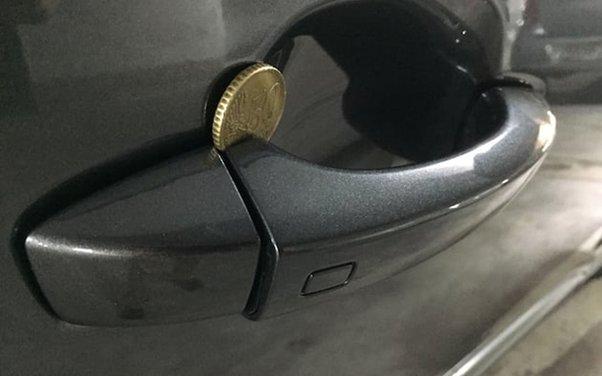 coin car door