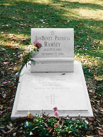 jonbenet ramsey grave