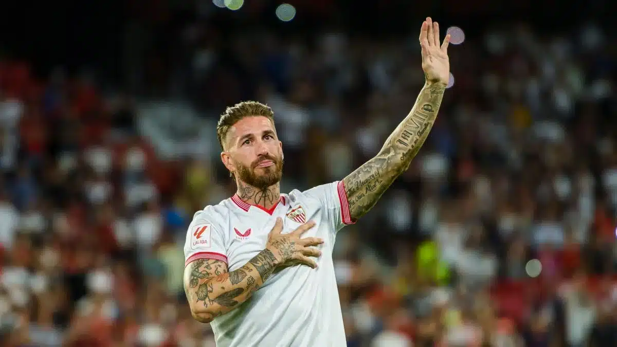 sevilla fc sergio ramos is already making headlines