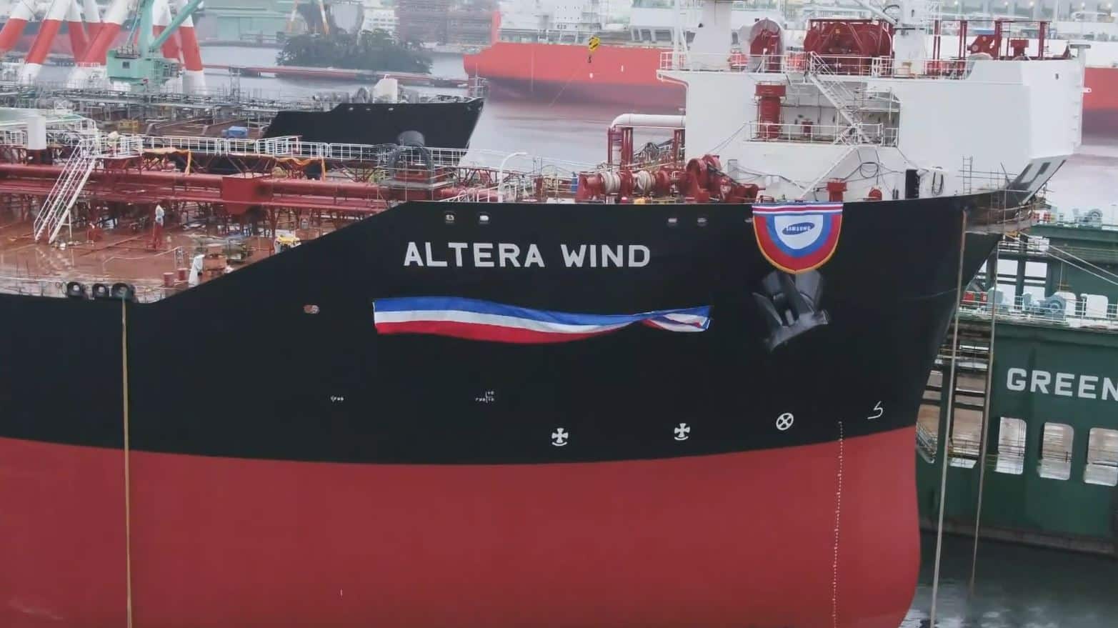 sixth lng powered shuttle tanker to join alteras fleet