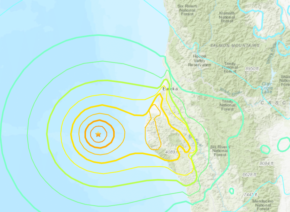 seismos california