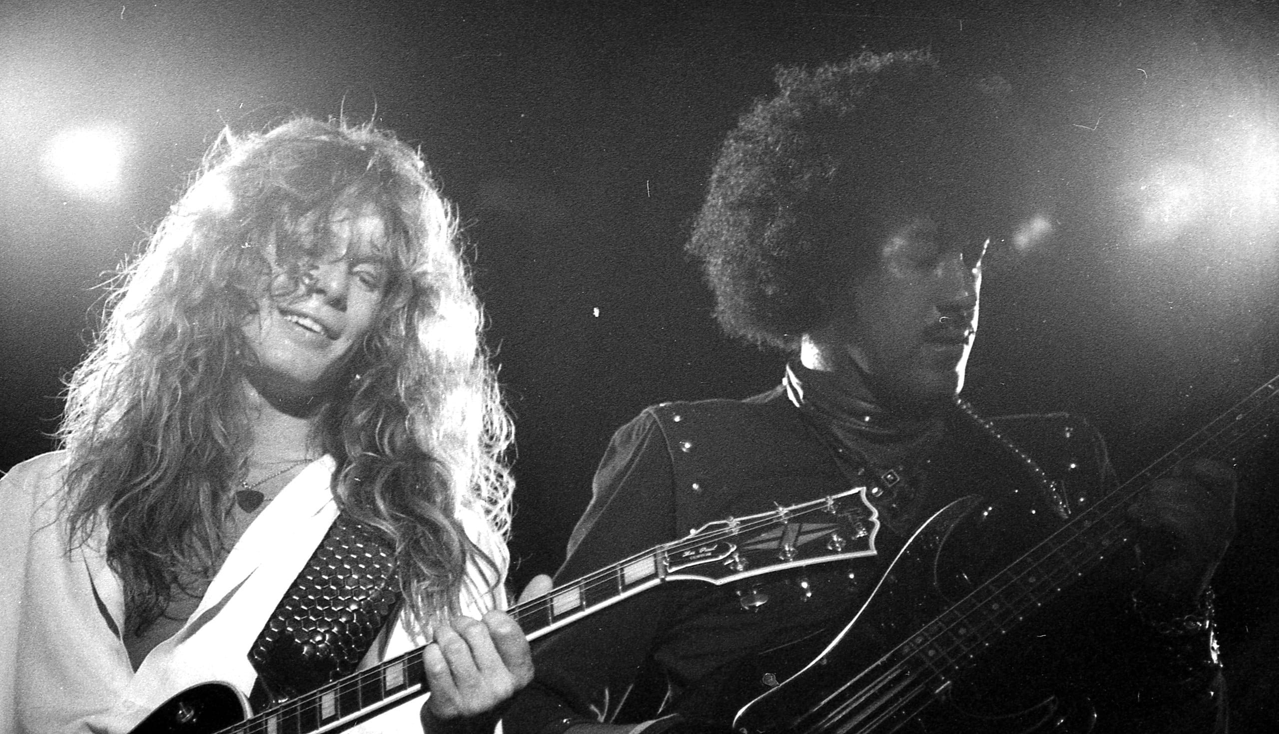 john sykes with phil lynott thin lizzie